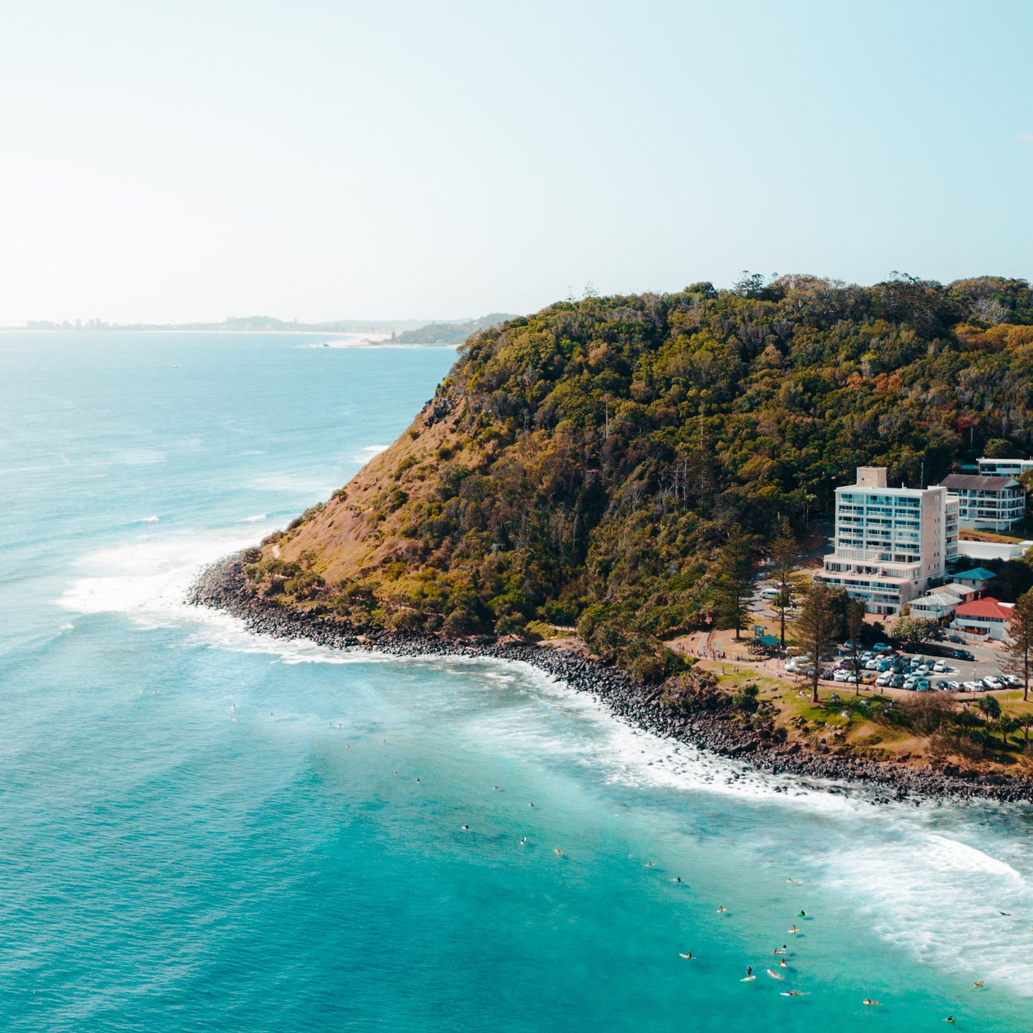 Burleigh Heads headlands has inspired the hot sauces creation. 