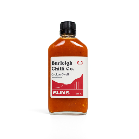 Suns x Burleigh Chilli Co | Cyclone Swell | Carrot + Habanero